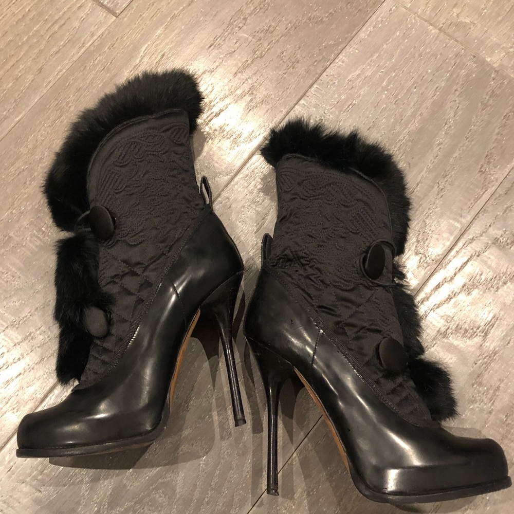 Dsquared2 Vero Cuoio Black Heels size 36 - Picture 6 of 7